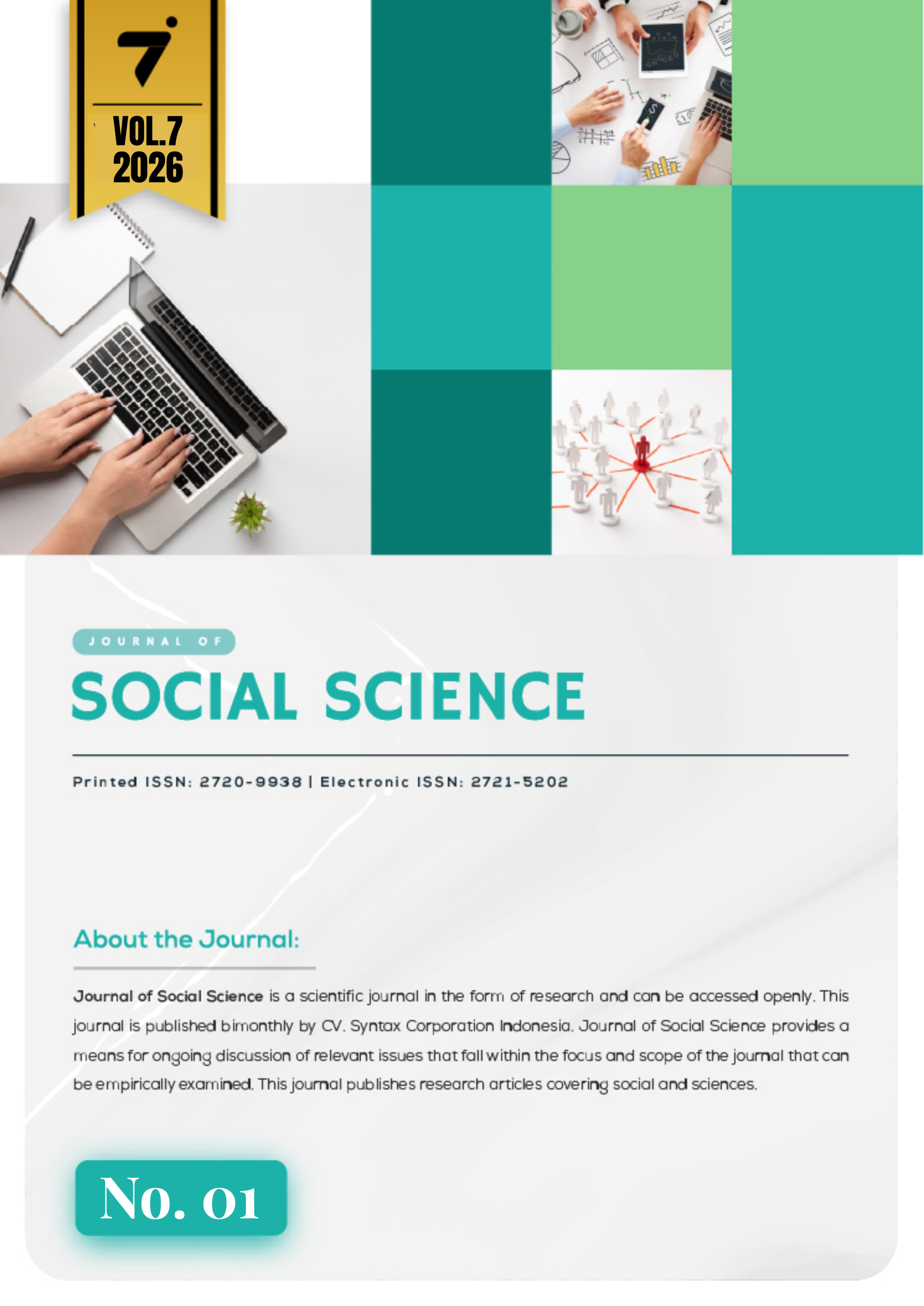 					View Vol. 7 No. 1 (2026): Journal of Social Science
				